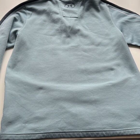 Under Armour Catalyst Large Logo 2/4 Zip Pullover Sz. L - Picture 7 of 11